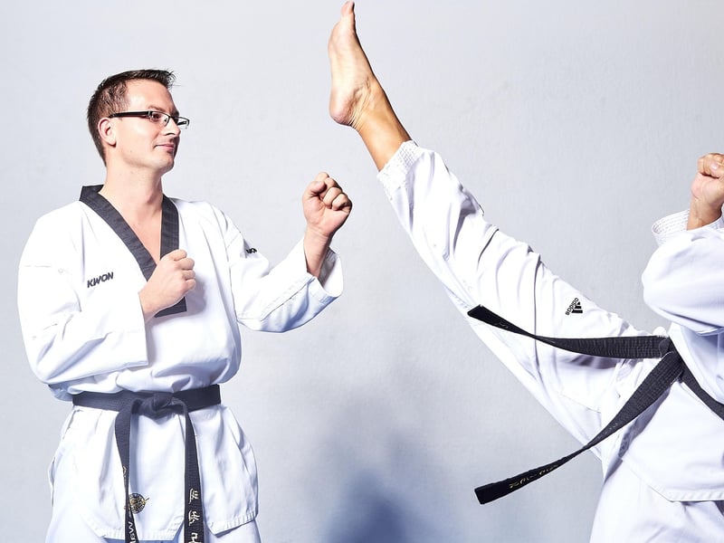 Taekwondo self-defense